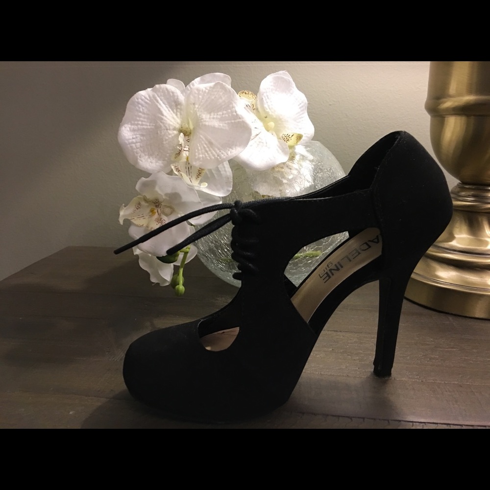 Women's/Girls Madeline Black Size 5 High shoes.
